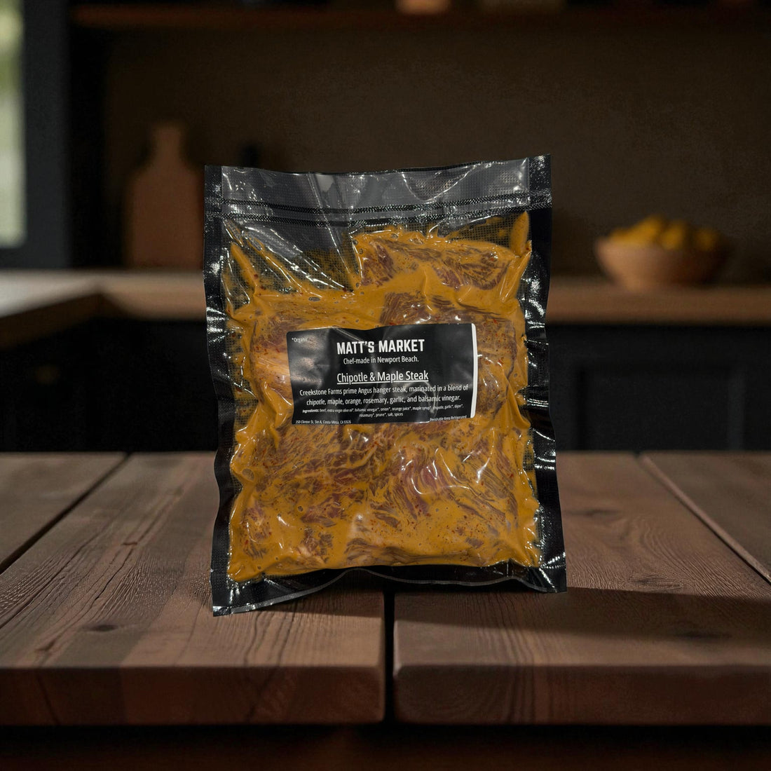 Chipotle &amp; Maple Steak