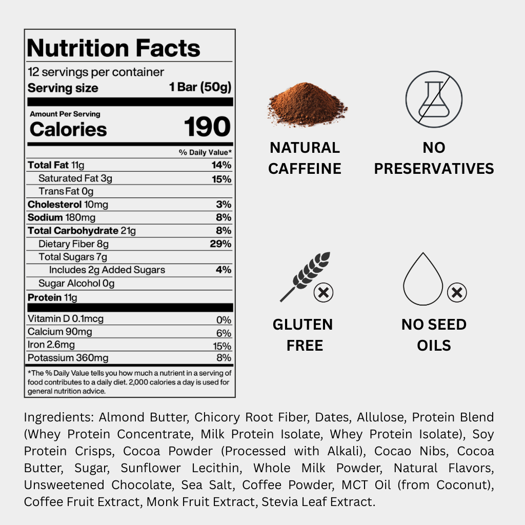 Unhinged Caffeinated Protein Bars